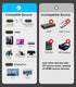 HDMI to DisplayPort Adapter (4K@60Hz) HDMI Male to DP Female Converter, Compatible with Laptops, PS5, AMD, NVIDIA - 1