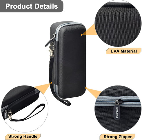 Case Compatible with Anker Prime Power Bank 27,650mAh, 3-Port 250W Portable Charger, Travel Storage Holder for USB-C