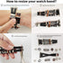 Bands Compatible with Garmin Venu 2/Venu 3/Vivoactive 4 45mm/Samsung Galaxy Watch 3 45mm/Gear S3, 22mm Leather Vintage