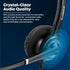VoicePro 20 Professional USB Headset with Noise Canceling Microphone, HD Speakers, In-Line Call Controls