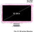 32"-38" Lovely Cute Computer Monitor Cover with Lovely Cute Elastic Pen Pocket Bow-knot TV LCD Screen Monitor