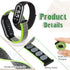 Nylon Sport Band for Xiaomi Mi Band 8, Soft Adjustable Braided Solo Loop Replacement Wristband for Women Men, 3pcs