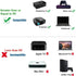 FEMORO HDMI to VGA Cable 3ft, HDMI-to-VGA Monitor Cable (Male to Male) for Monitor, Computer, Laptop, Desktop, PC,