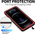 BEASTEK NRE Series iPhone 12 Pro Waterproof Case, Shockproof Dustproof IP68 with Built-in Screen Protector