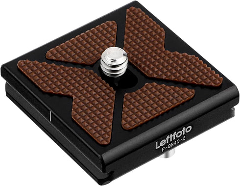 Leftfoto 40mm Arca Swiss Metal Universal Camera Quick Release Plate Fits Arca Type