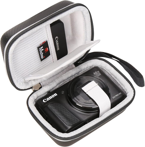 Mchoi Hard Portable Case Compatible with Canon PowerShot SX620/720/730/740 HS Digital Camera, Waterproof Shockproof Digital Camera Protective Case, Case Only