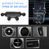 Shakas Car Air Vent Phone Holder, Anti-shaking Anti-slip Adjustable Angle Navigation Bracket, Auto-locking Mute Design