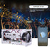 MiOYOOW DIY Bluetooth-Compatible Speaker Kit with LED Flashing Light, DIY Electronics Soldering Project, USB Mini Home