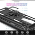 LeYi Moto G Play 2021 Case with 2 Pack Tempered Glass Screen Protector, Military-Grade Protective Cover with Kickstand