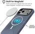 Speck 17 CANDYSHELL Grip +MS Case for iPhone Pro Max - Mystery Blue/Faded Denim | Slim Protective Grip | Drop