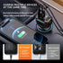 GemCoo USB C Car Charger, 80W PD36W & QC3.0 Fast Charging Adapter for iPhone 14 13 12 11, Samsung Galaxy S22
