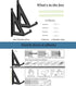 Universal Wall Mount Storage Organizer for Keyboard/Laptop/Tablet, Wall Display Rack Holder for Electronics, Compatible