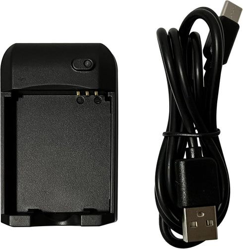 Digital Camera Battery Charger and 3.7V 700mAh NP-6L Rechargeable Lithium Battery (NP-6L Battery Charger)