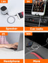 CableCreation 3.5mm Cable (6FT/1.8M), Male to Male Audio Cable, Compatible with Headphones, Car, Speaker