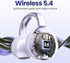 M79 5.4, 60H HC Clip On Earbuds, Open Ear Earbuds Wireless Bluetooth Lightweight Ear Clip Headphones with Mic