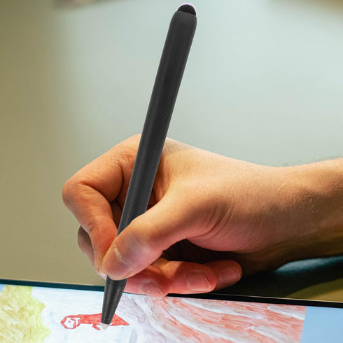OSALADI 2pcs White Stylus Pen for Touchscreen, 2 in 1 Sensitivity Stylus Pen for All Screens
