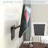 babibobibibi 75x75mm/100x100mm Babibobibi Foldable VESA Stand - LCD/PC Monitor Mount, Black, Lay Flat, Single Monitor