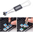 Ortarco Keycap Puller for Mechanical Keyboard Stainless Steel Keycap Remover Tool Fixing Keyboard Black