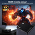 FxyxGyc 4K 4K@30Hz Output,H.265/H.264/AVC MP4/MKV/MP3/AVI/TS/Rmvb/Mov/ISO/JPG HDMI Media Player, Ultra HD Digital Media