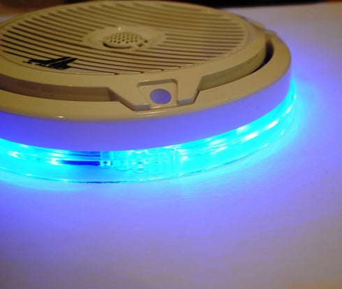 LED Speaker Ring, Color Changing, Marine Grade, Compatible with 7.7" JL Audio Marine Speakers
