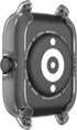 Cases for Amazfit GTS 3 Smartwatch, Soft TPU Shockproof Bumper Cover with Screen Protector Case (Black+Gray+Clear)