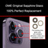 ASDAWN Back Rear Camera Lens Glass Replacement for iPhone 14 Pro 6.1 Inches with Pre-Installed Adhesive, Installation