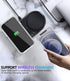Diverbox Heavy Duty iPhone 12 Case (Turquoise) with Shockproof, Dropproof, and Tempered Glass Screen Protector.