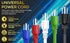Cable Leader 4ft 14AWG 5-15P C13 3-Prong Computer Power Cord, NEMA to IEC AC Power Cable, Heavy Duty Replacement Power