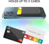 BIAJIYA Card Holder for Back of Phone - MagSafe Magnetic Silicone Wallet Compatible with iPhone 17/16/15/14/13/12
