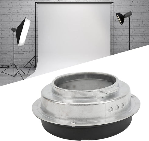 Speedring Adapter Ring for Photography Studio Lighting, Broncolor Mount to Bowens Mount Ring