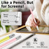 THE CASE DOCTOR GET YOUR CASE LIFT WITH THE CASE DOCTOR 5 Pack TCD Stylus Pen for Touch Screen, High Precision