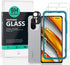 Ibywind Screen Protector for Xiaomi Poco F3/Redmi K40, with 2Pcs Tempered Glass, 1Pc Camera Lens Protector