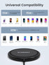 Wireless Charger, 15W Max Fast Wireless Charging Pad 2-Pack, Compatible with iPhone 15/15 Pro/15 Plus/15 Pro Max/14/14