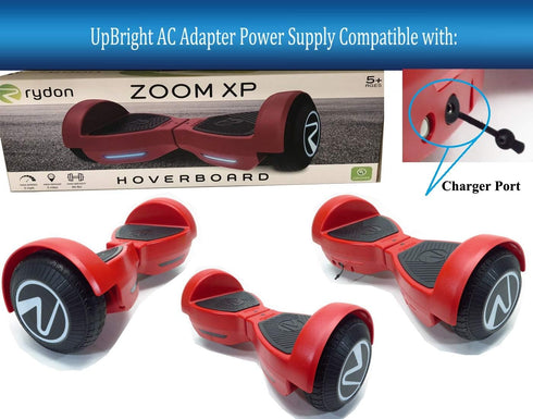 UpBright 25.2V AC/DC Adapter for Rydon Zoom XP RYD-ZOM 22.2V 2Ah Lithium-Ion Battery Kids Electric Scooter
