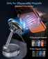 ILOUYU [15W 120+ LB 2800gf 360 17 16 15 14 13 12 iPhone Car Mount Charger Fast Wireless Charging, Strongest Suction