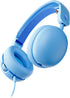 Skullcandy Grom Over-Ear Wired Headphones - Volume-Limiting for Kids, Surf Blue