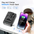 Gifts for Men Women Foldable Cellphone Stand with Bluetooth Speaker and Power Bank, Birthday Gift Idea for Parents