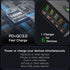 USB Charger Station Multi Port: Desktop 160W Power Fast Charging Hub Wall Block PD 3.0 – 5 Ports with Wireless Pad &