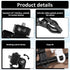 Fibraze 2 Pack 1/4 Webcam Monitor Mount Monitor Camera Mount with Screw Ring Camera Clip Webcam Stand Mounts for Tripod