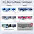 UANTIN 3 4K 60Hz 2 1Gbps 100W 2 USB C Docking Station Dual Monitor, Laptop Docking Station Monitors Triple Display