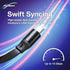 BoxWave MP3 (240W), 240W Cable Compatible with Majority Player with Bluetooth - PD miniSync Retractable PD Portable USB