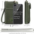 Valentoria Womens Small Leather Crossbody Bag Cell Phone Wallet Shoulder Purse Handbag
