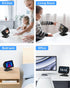 Maxonar Adjustable Stand for Echo Show 5 (3rd Gen), Tilt Swivel Stand with Anti-Slip Base, Strong Magnetic Compatible