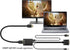 zdyCGTime 1080P VGA to HDMI Converter Adapter, Output VGA Male to HDMI Female Audio Video Cable Converter Adapter