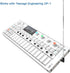 ENUODA 3.5mm FM Radio Antenna - 4 Sections Telescoping Antenna for Mobile Cell Phone and Electronics