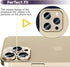 Suoman for iPhone 14 Pro Max Camera Lens Protector, Diamonds Bling Tempered Glass Cover