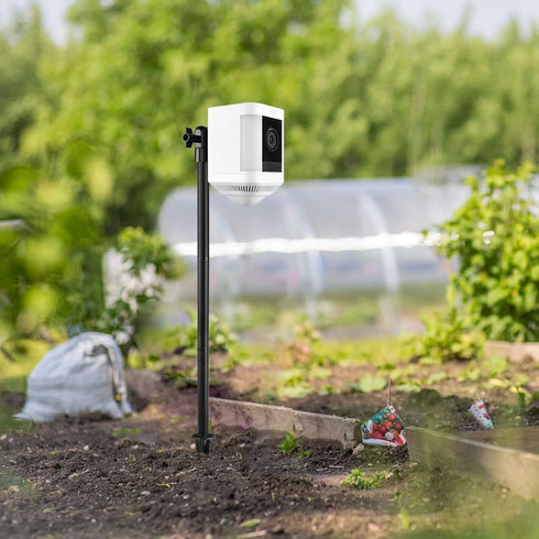 HOLACA Spike Pole Mount for Spotlight Cam Plus/Pro, Suitable for Soft Ground Installation
