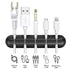 Cord Organizer, Cable Clips Cord Holder, 2 Packs Cable Management USB Cable Power Wire Cord Clips for Car Home and