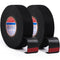 2 Rolls Black Wire Harness Cloth Tape for Automobile Electrical Wire Harnessing, 15mm x 50Ft