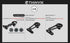 Thinvik Out-Front Extended Bike Computer Mount for Wahoo, Adjustable Angle Combo Mount for Elemnt Mini, Bolt, Roam
